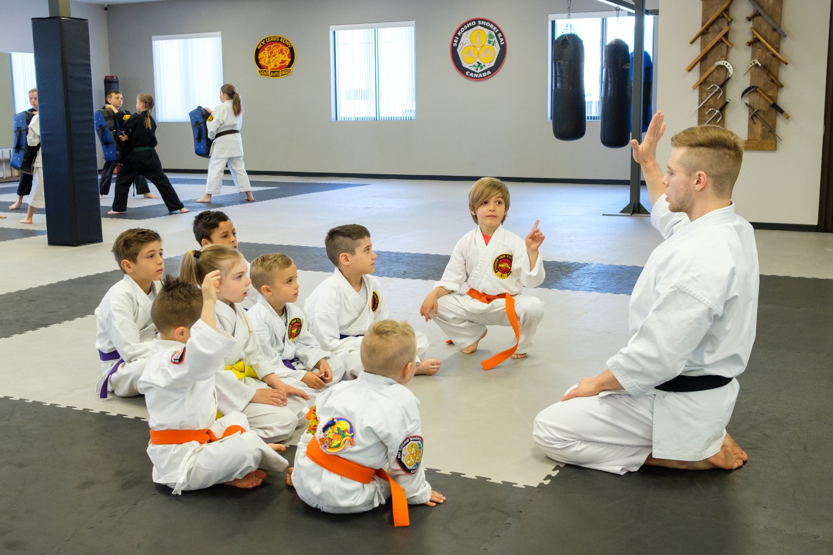 résultats scolaire et karaté